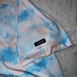 Men’s Bad Birdie Cotton Candy Cloud Polo Sz L